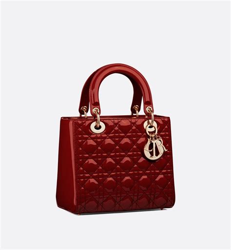 lady dior cherry red.